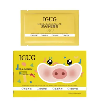 IGUG Blackhead Nose Strips, Acid-Free, Oil Control, Pig Nose Strips - 7