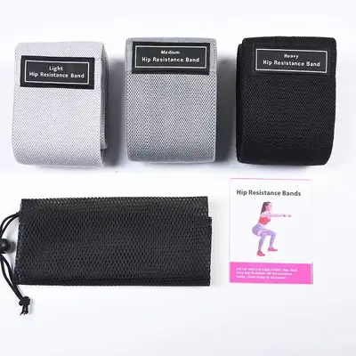 Yoga Resistance Band for Glute Training, Non-Slip - 4