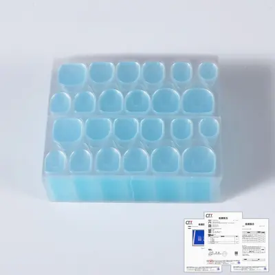 Super Adhesive Pink Jelly Glue for Press-On Nails, Waterproof Transparent Double-Sided Tap - 13