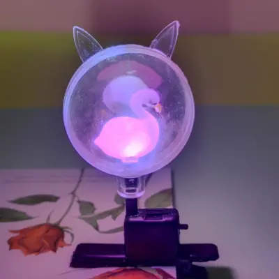 LED-Leuchten-Bobo-Ball-Haarspange, Cartoon-Design