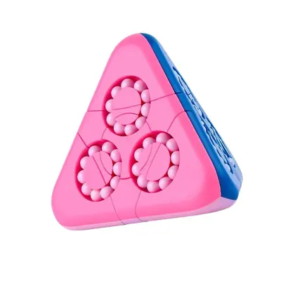 Pyramid Magic Bean Cube with Rotating Balls, Children's Brain Toy - 6