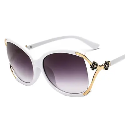 Women's sunglasses, round face Korean style, suitable for driving - 5