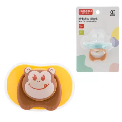 Pai Babet silicone pacifier, cartoon design, model 71048 - 10
