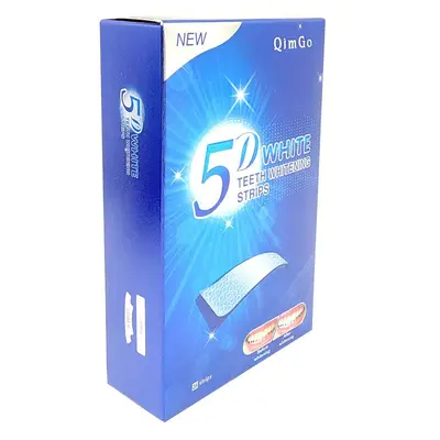 5D Teeth Whitening Strips for Removing Yellow Stains - 6