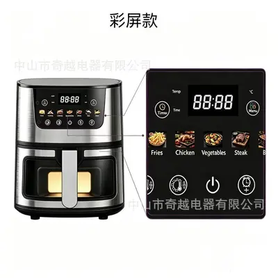 Airfryer 12L Cross-Border Special großer Kapazität sichtbar Edelstahl multifunktional US-Standard 110V - 12