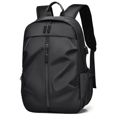 Men's Backpack, Oxford Fabric, Lightweight Student Bag - 8