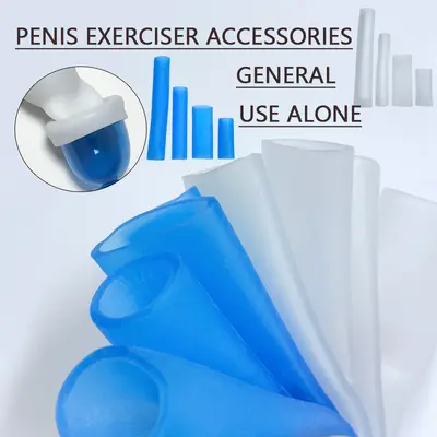 Extra Long Silicone Penis Sleeve, One-Hand Use - 3
