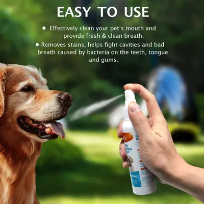 Pet Oral Care Spray, Breath Freshening, 120 ml