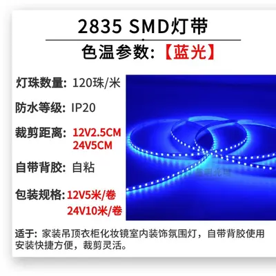 12V Self-adhesive Low Voltage LED Strip 5mm Atmosphere Light 24V Ceiling Reflector Line Light 2835 SMD Line Light Strip - 11