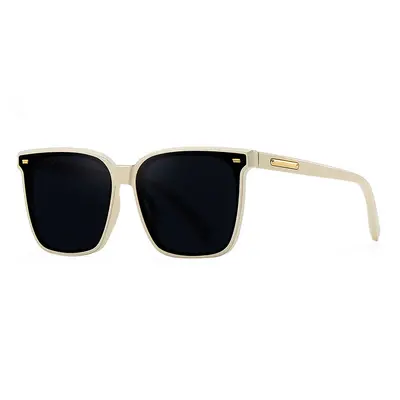 Women's Large Square Frame Polarized Sunglasses, UV Protection - 7