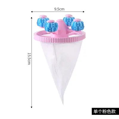 Waschmaschinenfiltertasche Flusenreiniger universelle Schmutzaufnahme Maschengewebe Beutel Flusensammler Flusenreiniger Fluse-Saugwerkzeug. - 9