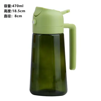 喷油壶厨房喷到两用油壶玻璃喷油瓶家用按压式大容量喷倒一体油壶 - 13
