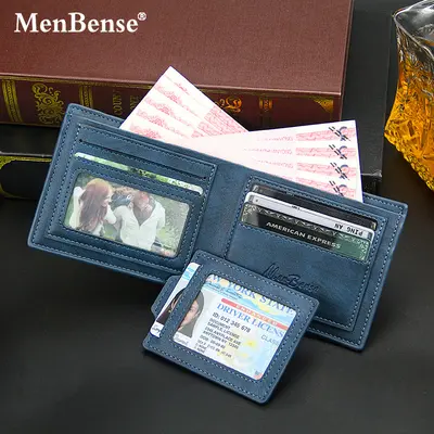 MenBense kurze Herrenbrieftasche mit mehreren Kartenfächern - 3