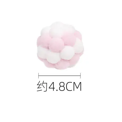 Colorful Sound Plush Ball Jingle Ball Interactive Cat Toy Wholesale - 9