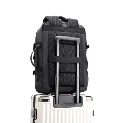 Business Herrenrucksack Laptop-Rucksack Casual Schulrucksack großes Fassungsvermögen leicht Pendel-Reiserucksack Großhandel Custom - 4