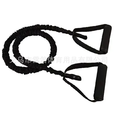 Single-Bar Chest Expander with Resistance Rope - 11