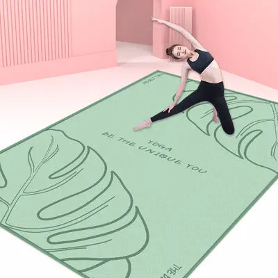 Silent Non-Slip Yoga Mat, Long Style, for Skipping and Dance - 10
