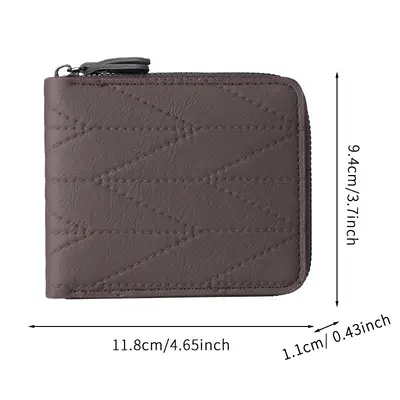 New Men's Short Wallet with Multi-Card Slots and Large Capacity Coin Purse - 6
