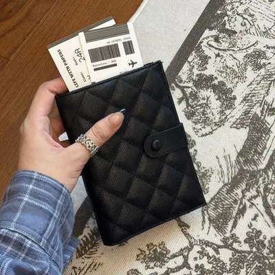 Passport and travel document organizer bag