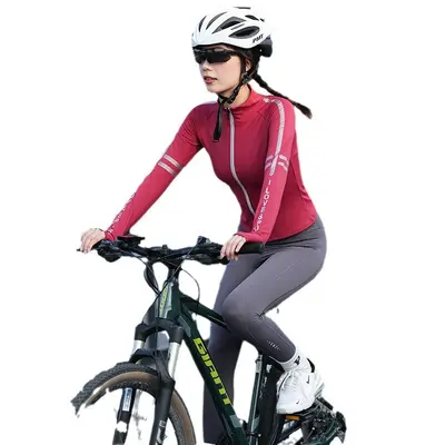 Women's Long Sleeve Quick-Drying Cycling and Yoga Cardigan - 5