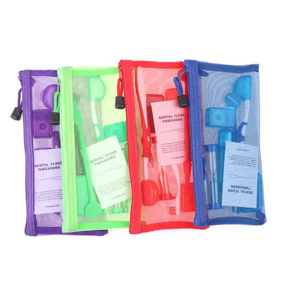 Orthodontic Care Kit with Wax, Toothbrush, Floss and Retractor - 1