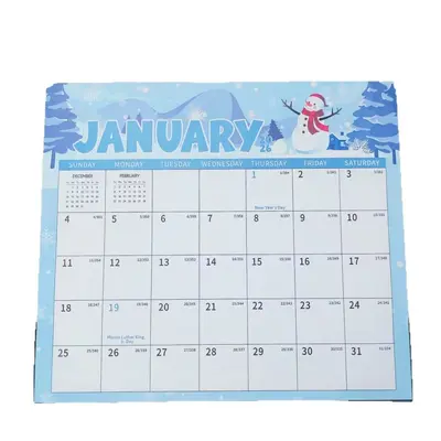 Magnet-Planungskalender 2027 Englisch, 18 Monate - 6