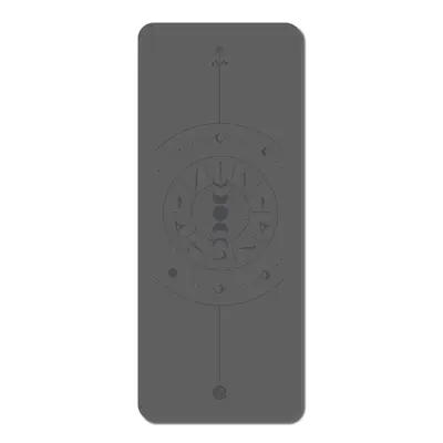 PU Rubber Yoga Mat, Non-Slip, Alignment Lines - 6