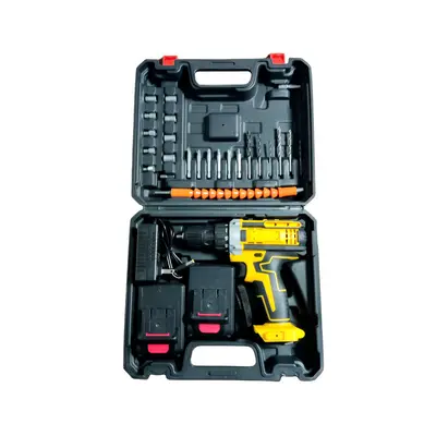 Lithium-ion cordless drill, two-speed