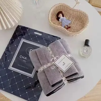 Banyo havlusu 2'li set, mercan kadife, hızlı kuruyan - 3