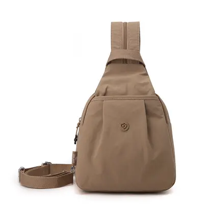 Women's Washed Canvas Backpack, Lightweight, Large Capacity Commuter Bag - 9