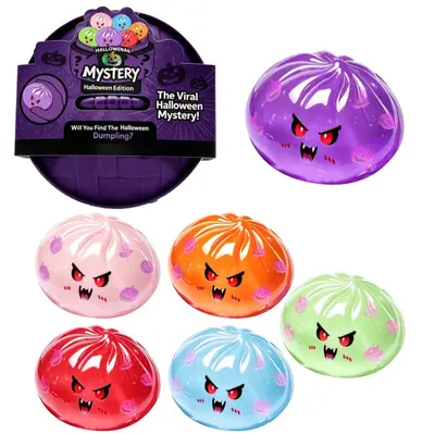 Cadılar Bayramı Vampir Baozi Squishy Oyuncak, Yavaş Geri Dönüşlü