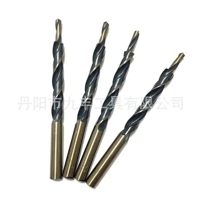 180-Degree Angle Wood Hole Positioning Drill, HSS 42/W43 Step Drill