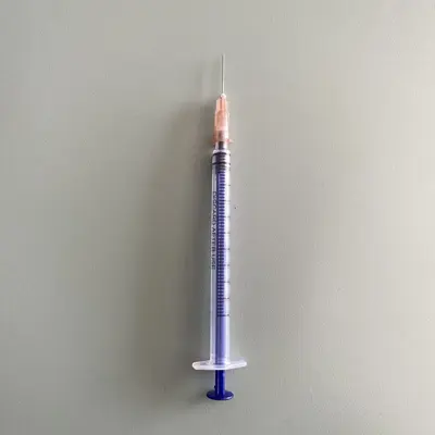 Small Single-Use Plastic Syringes, Graduated, Screw-Type - 11
