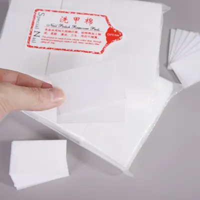 1000 pieces non-shedding nail polish remover cotton, non-shedding manicure wipes, manicure cotton pads, manicure cleansing cotton pads