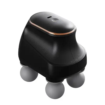 4-Head Massage Gun, USB Rechargeable, High-Frequency Vibration - 6