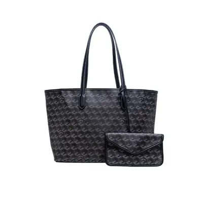 Cross-border Foreign Trade Best-selling Christy ng Large Capacity Tote with Detachable Pouch Trendy Single Shoulder Shopping Bag Women's Handbag