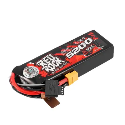 Gaoshi ACE Redrock G-tech 5200mAh 50C 11.1V 3S LiPo Battery with Charge Indicator