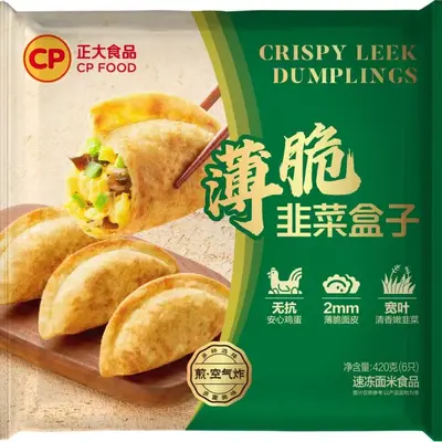 Semi-Finished Pan-Fried Chive Dumplings 420g (70g/pc)