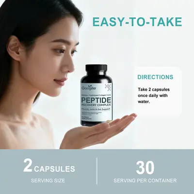 GOOGEER Peptide Nutritional Capsules for Energy and Gut Balance