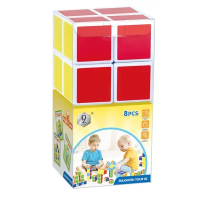 Children's Educational Magnetic Dinosaur Puzzle Blocks, 4.3 Squares, Boxed