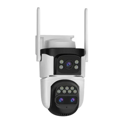 4-Kanal Heimüberwachungskamera 1080P Nachtsicht 360° Wireless - 12
