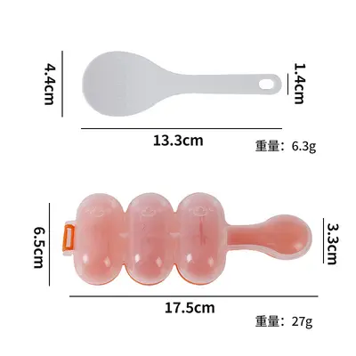 Rice Ball Mold Set for Baby and Child Food - 9