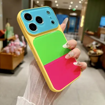iPhone 17 Pro Max three-color dopamine acrylic case - 12