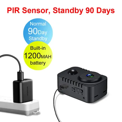 MD29 sport camera PIR low power infrared night vision - 4