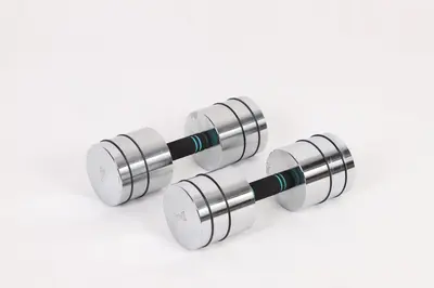 Ev saf elektrikli çelik dambıl fitness ekipmanları seti spor ev ayarlanabilir çıkarılabilir PVC elektroliz kaplama kadmiyum kaplama dambıllar - 9
