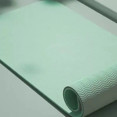 Yoga mat for women, shock-absorbing, soundproof, non-slip - 1