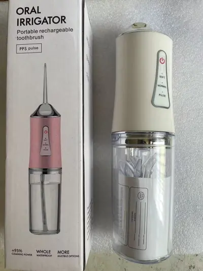 定制超声波除牙石洗牙器便携式去结石水牙线冲洗口腔电动冲牙器 - 7