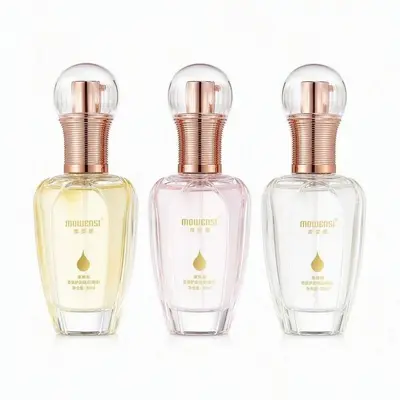 Morwens Liquid Gold Perfumed Hair Oil for Curly Hair, Leave-In Serum