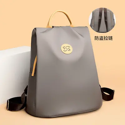 Cross-border backpack, daily use laptop bag, multifunctional women's backpack, premium nylon large-capacity student school bag
