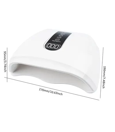 M8 Nail UV Lamp with Red Light - 8